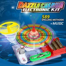 Building Blocks Compound Mode Switch Circuits Electronics Block Kit Electronic Block For Kid 598 Kinds Scienstic Educational Toy