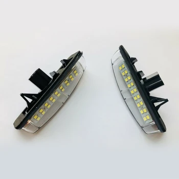

Accessories License Plate Light Set Parts Auto 1 pair White Lamp Bulbs