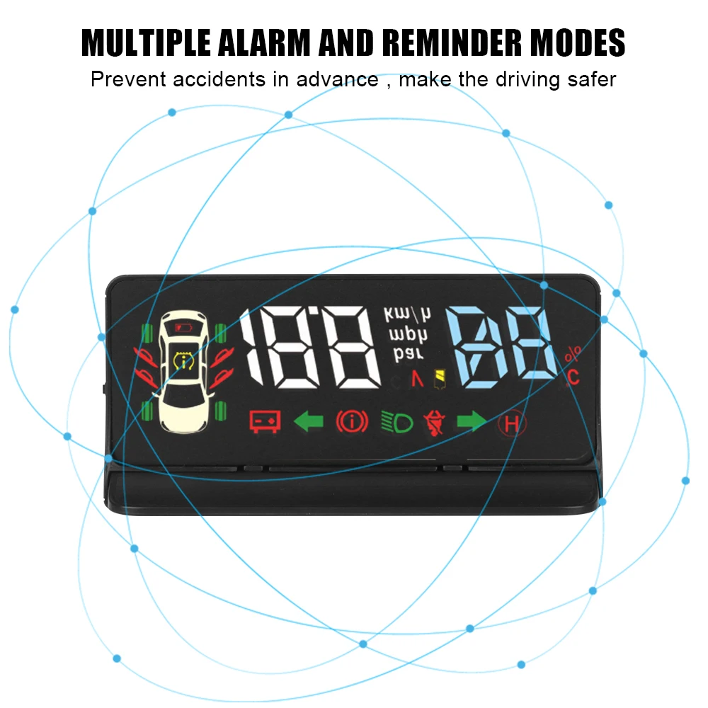 LEEPEE-  ˶ OBD Hud ӵ , ׽  3   ڵ  ڵ   ÷