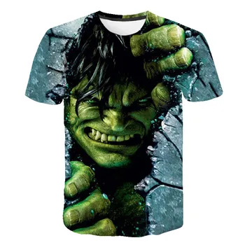 

Short Sleeve 3D T Shirt Men T-Shirt Male Tee Hero Series Captain America Superman Hulk tshirt Men Fitness Compression Shirt
