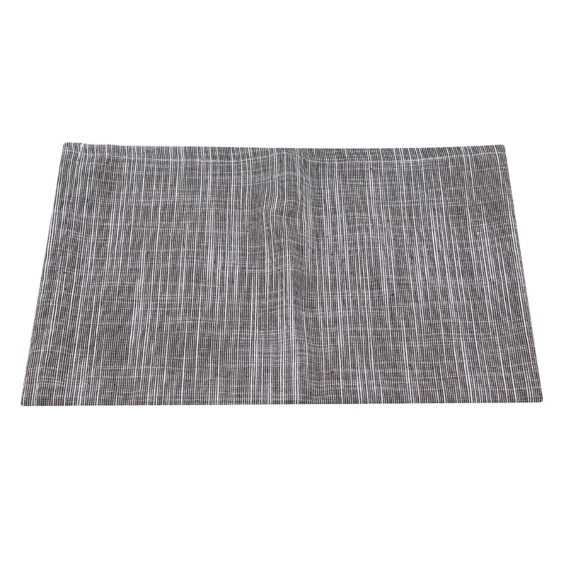 dark gray L Новое поступление, льняные теплоизоляционные коврики, модные льняные хлопковые салфетки, коврик для обеденного стола, тканевые салфетки, салфетки - Цвет: dark gray L
