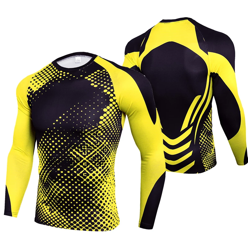 

Fitness MMA Compression Shirt Men Workout Tight T-shirt Joggers Tracksuit Muscle Man’s Clothing Sportswear Male T Shirts