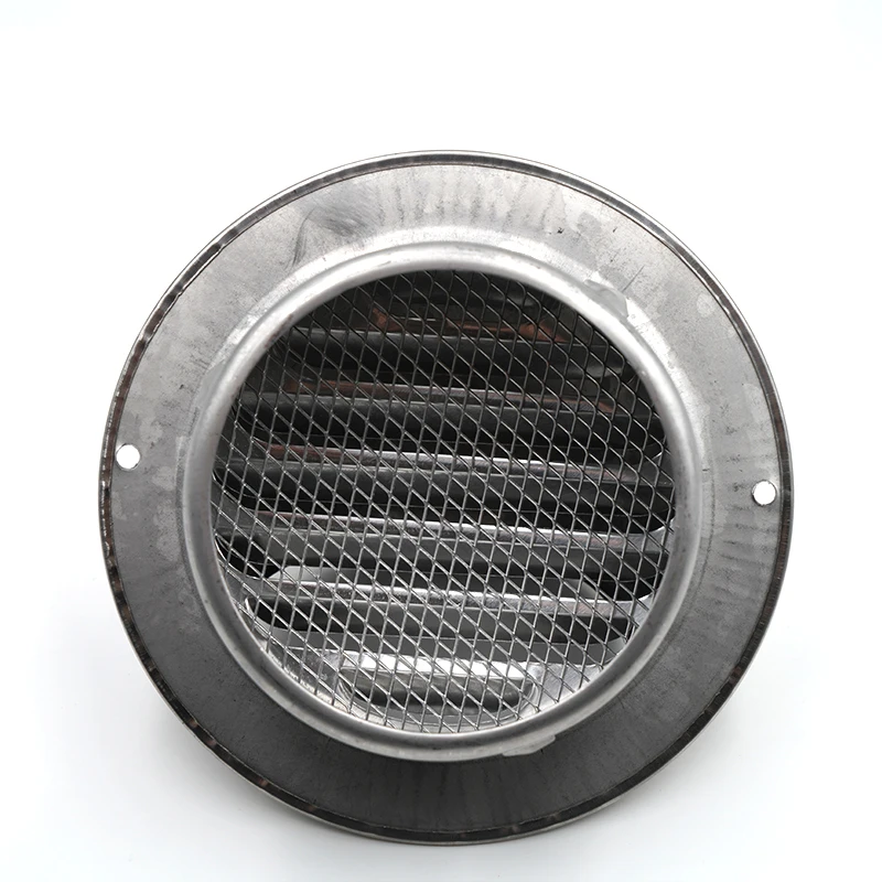 304# stainless steel 60 mm ~ 300 mm  exhaust hood, hood external wall vent cap, ventilation cap air ventilation