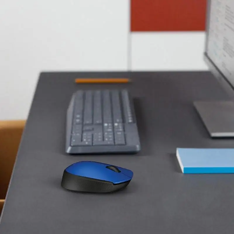 Беспроводная мышь logitech M170 2,4 GHz 1000 dpi 3 кнопки двухстороннее колесо мыши с нано-приемником для ПК компьютера