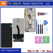 100% Original Für Redmi Hinweis 8 Pro LCD Display Touchscreen Digitizer Montage Ersatz