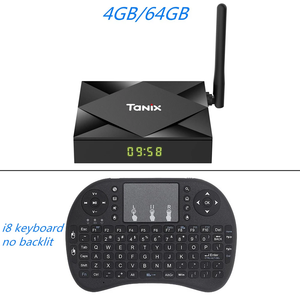4G 64G i8 Keyboard TX6S предпродажа 4 ГБ DDR3 32 Гб 64 Гб Rom ОС Android 10 Allwinner H616 Smart tv Box четырехъядерный 2,4G/5 ГГц двойной Wifi 4K H.265 телеприставка - Цвет: 4G 64G i8 Keyboard