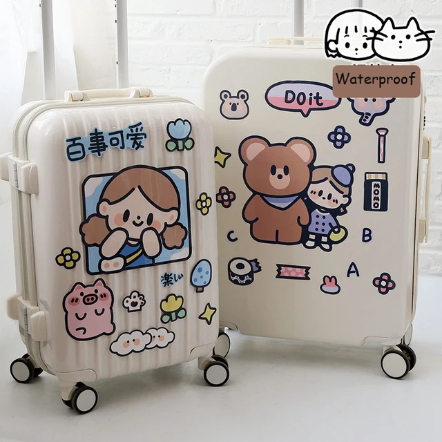 Sticker valise - Billets - Gadgets et Cadeaux Originaux