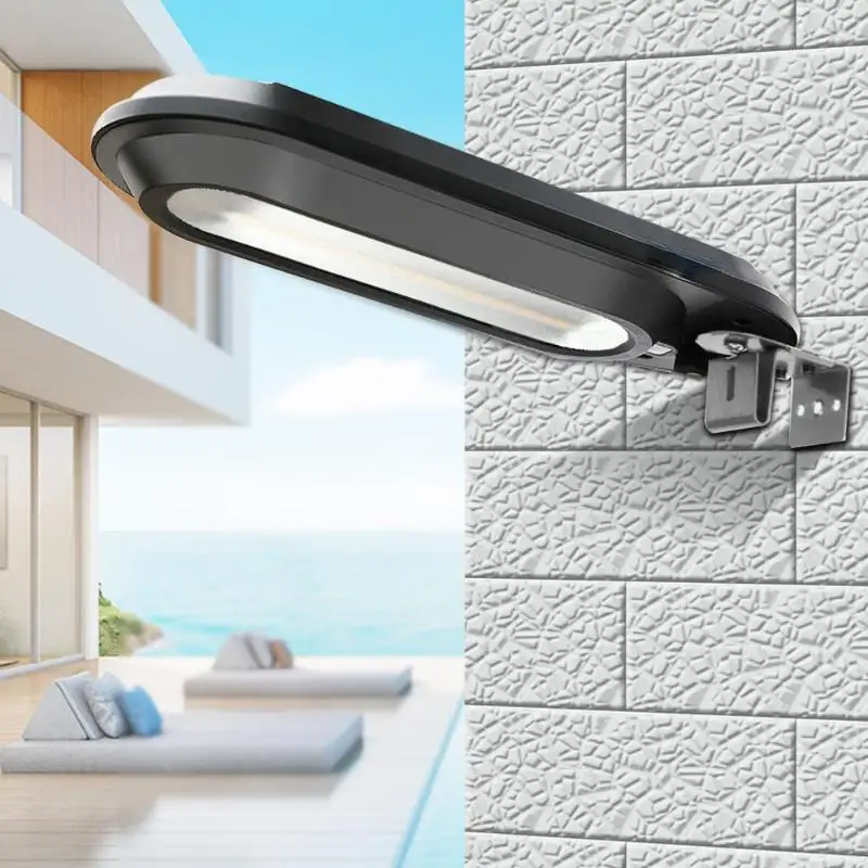 

18 LED Waterproof Solar Energy Lights Motion Sensor lithium Battery Press Switch to Turn On Outdoor Wall Lamps Landscape Decor