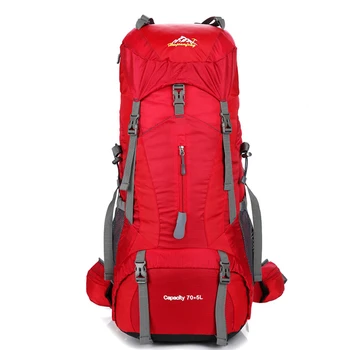 

75L Outdoor Sports Bag Mountaineering Backpack Hiking Camping Backpacks Trekking Rucksack Men Women Bag Travel Waterproof Bags