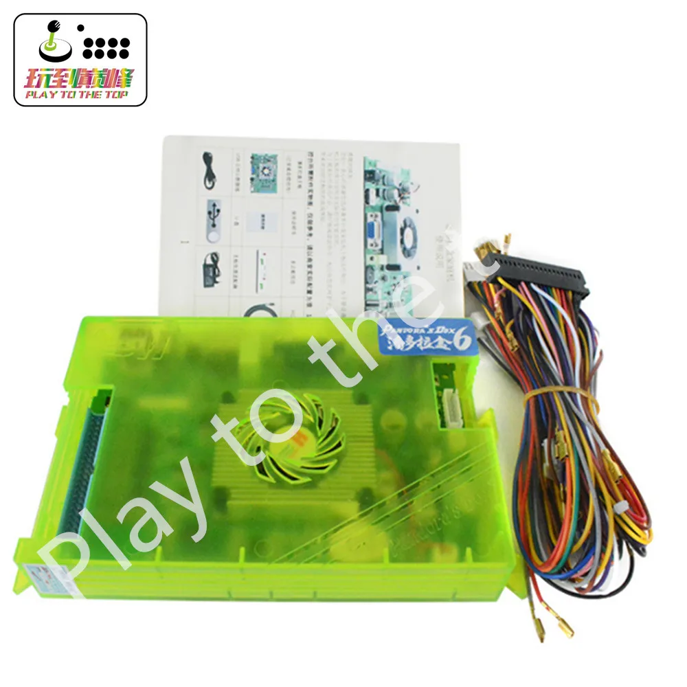 2 игрока DIY аркадный комплект Pandora box 6 1300 в 1 игровая доска и 5Pin джойстик