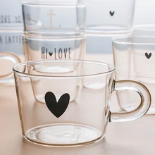 Высокая емкость стеклянная чашка простая прозрачная чашка для воды креативная Elefantes De Cristal офисная кофейная термостойкая стеклянная MM60BLB