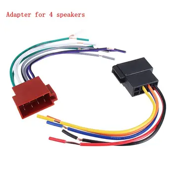 

Universal Car Stereo Female ISO Radio Plug Adapter Wiring Cable Stereo Harness