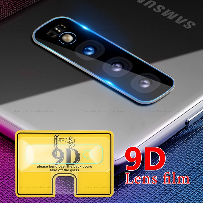 

2pcs 9D Camera Lens Film Glass For Samsung Galaxy A20E A20 A50 A30 A70 A60 A40 S10 Plus S10e Note 10 Pro Plus HD Len Protector