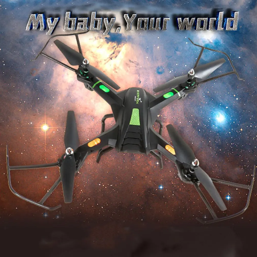 Смарт селфи Квадрокоптер-Дрон самолет БПЛА с Wi-Fi FPV 720P HD камера в режиме реального времени удержание высоты 3D флип RC вертолет игрушка