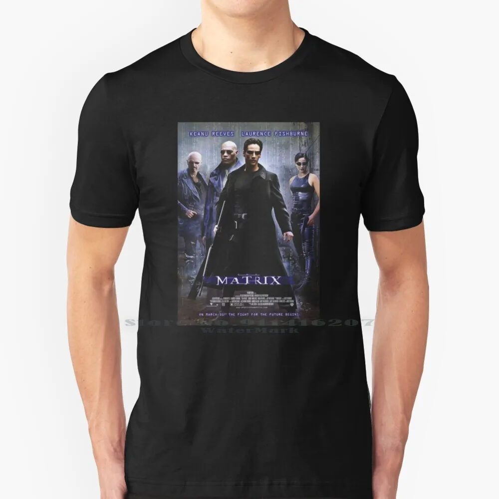 The Matrix T Shirt 100% Puro Cotone The Matrix Matrix Neo Morpheus Agent Smith Thomas Anderson Tank Dozer The Oracle Zion