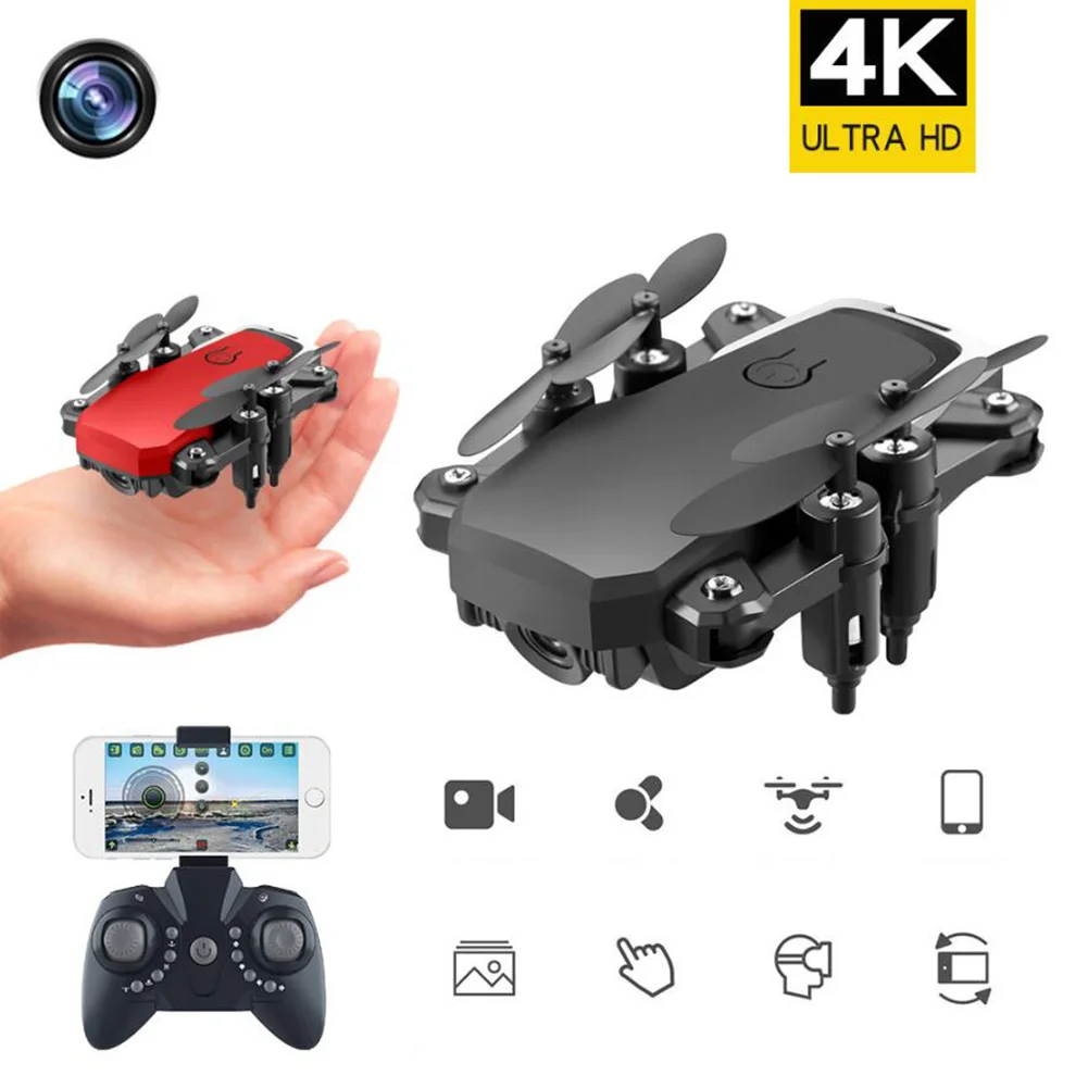 

Mini Drone with 4K Camera HD Foldable Drones One-Key Return FPV Quadcopter Follow Me RC Helicopter Quadrocopter for Kid's Toys