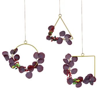 

3PCS nordic style aesthetic room decor home decoration wall room decoration Geometric iron art Restaurant wedding decorations