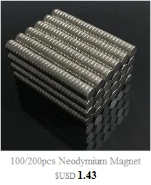 50 шт. 8x1 мм неодимовый магнит постоянный N52 NdFeB супер сильный Мощный маленький круглый магнитный диск 8 мм X 1 мм#7