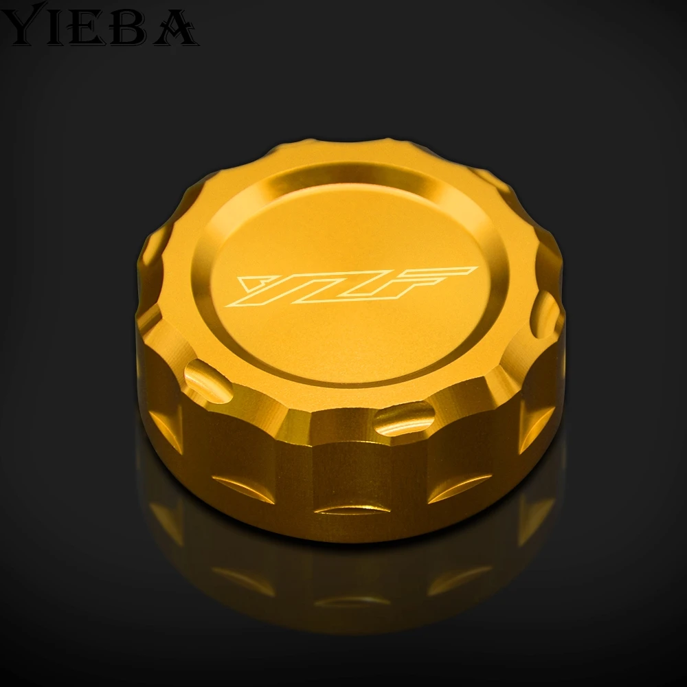 LOGO yzf Крышка Резервуара тормозной жидкости для мотоцикла CNC yamaha YZF R1 1999 2001 2002 2003 R6