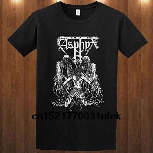 Мужская футболка Asphyx Death Doom с металлической лентой Soulburn Pestilence забавная новинка