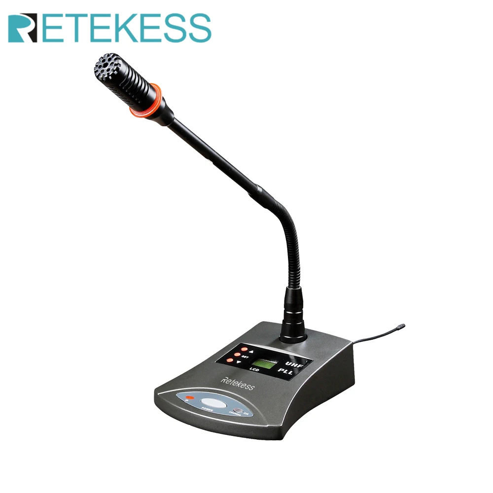 Микрофон Retekess T124 аудиопередатчик беспроводная система конференц связи