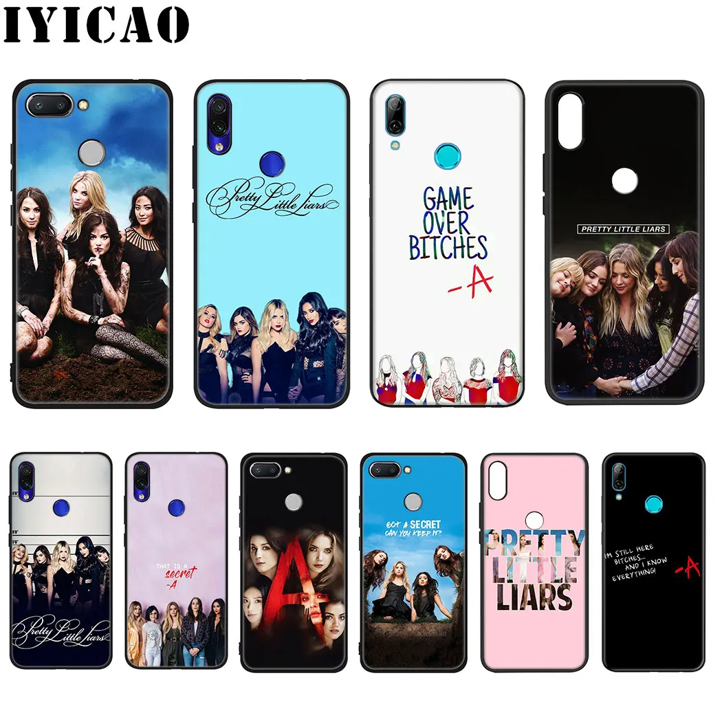 Мягкий силиконовый чехол IYICAO Pretty Little Liars для Xiaomi Redmi Note 4X5 6 7 8 Pro 5A Prime |