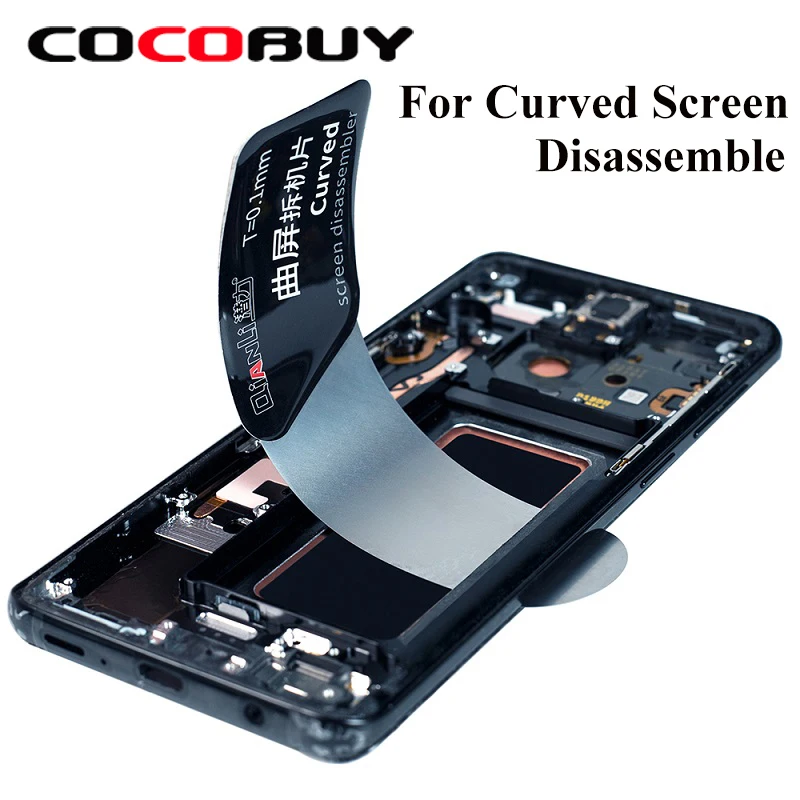 

QianLi Repair Tool Ultra Thin Pry Spudger Curved Disassemble Card for Samsung iPhone iPad Curved Curved Screen Opening Tool