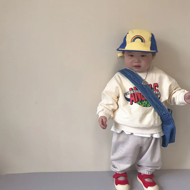 MILANCEL 2022 New Baby Clothes Toddler Boys Hoodies and Pants 2 Pcs Girls Sports Suits  Korean Style Infant Outfit baby floral clothing set