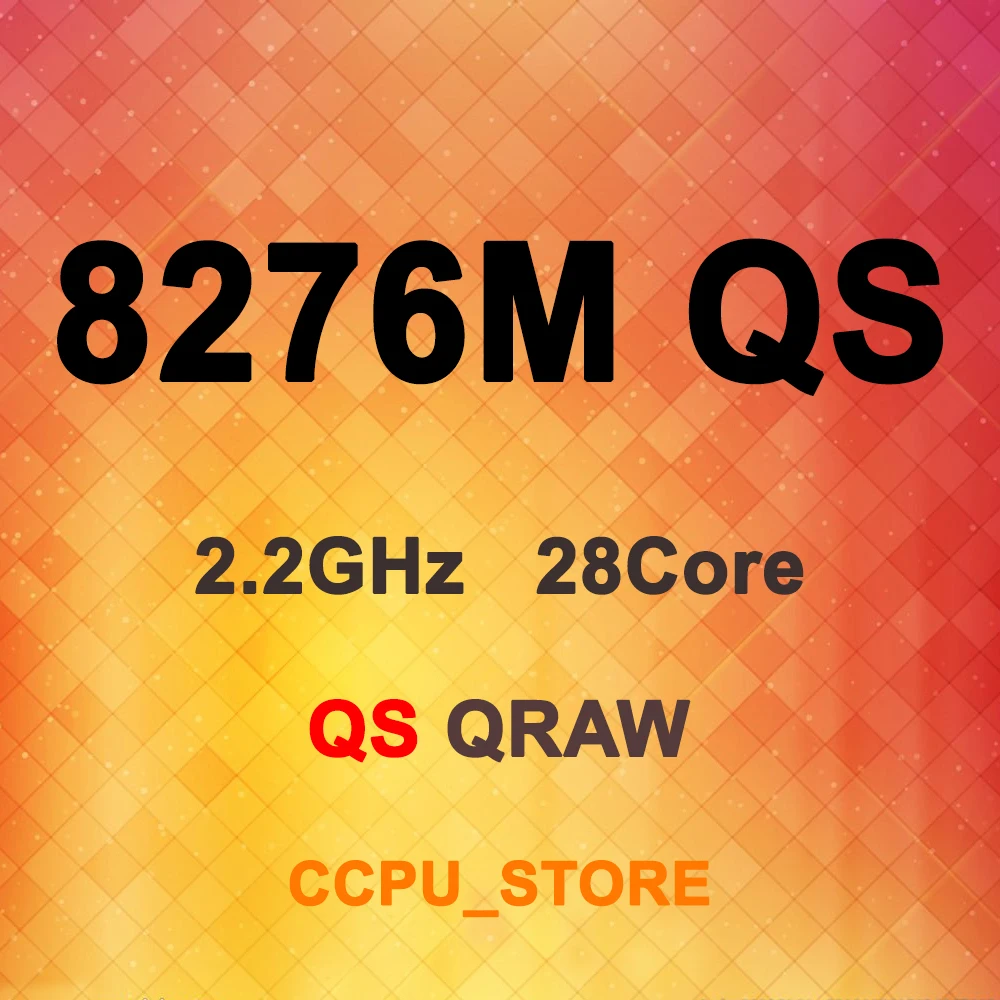 ЦПУ процессор Xeon Platinum 8276M QS QRAW 2 ГГц 28 ядер 56 потоков 38 5 МБ 165 Вт LGA3647 | Компьютеры и