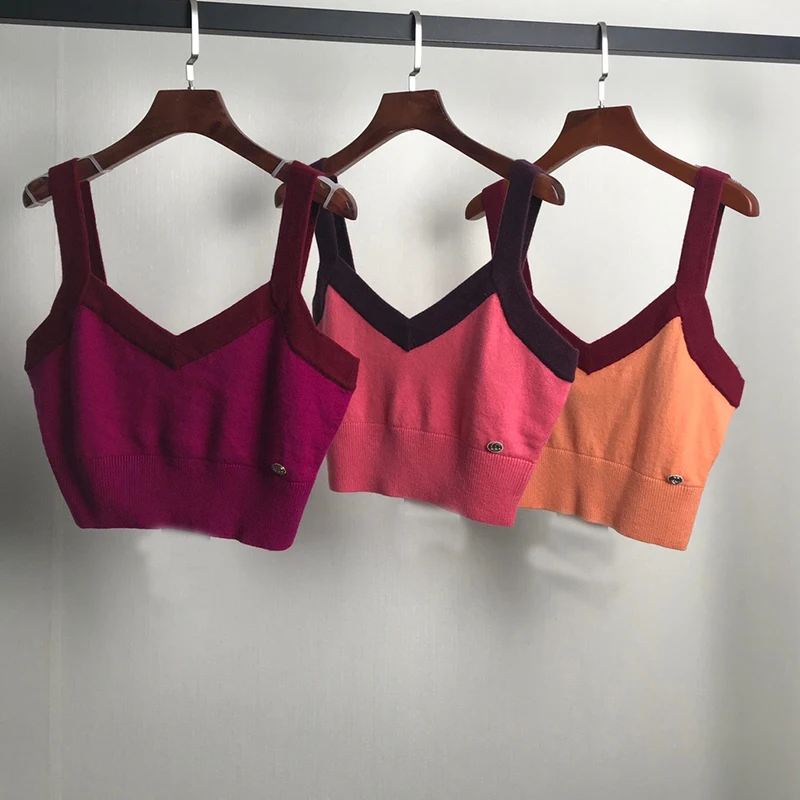 Designer Sleeveless Sweater for Women High Quality Cashmere V-Neck Solid Underwaist Lady 2020 |
