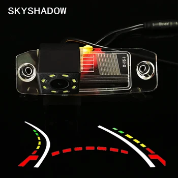 

HD Wireless Car CCD Rear Camera Fisheye 8 12 led dynamic Night Vision bracket parking for Hyundai Elantra Terracan Tucson Accent