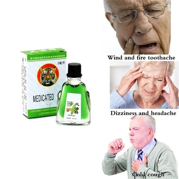 

1Pcs White Tiger Balm Pain Relieving Medical Oil Patch Mint Body Massager Essential Oils Medical Headache Treatment Plasters