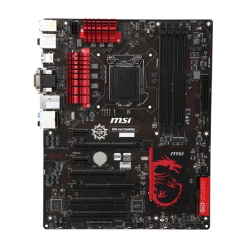 Placa base usada Original para juegos MSI B85-G43, DDR3, LGA, 1150, USB2.0, USB 3,0, DVI, VGA, 32GB, B85, i3, i5, i7