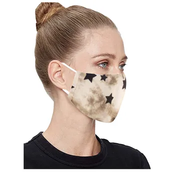

1PC Adult Protective Face Covering Reusable Washable Breathable Soft Mask breathable maske cover mascarillas Face Mouth Mask