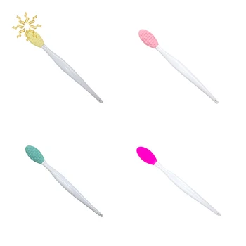 

Facial Cleaning Brush Blackhead Pore Removal Wash Exfoliating Nose Brush Silicone Massage Brush Face Cleaning Tool K510