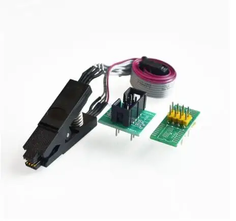 Обновленная версия тестового зажима SOP8 для встроенного программирования EEPROM 93CXX