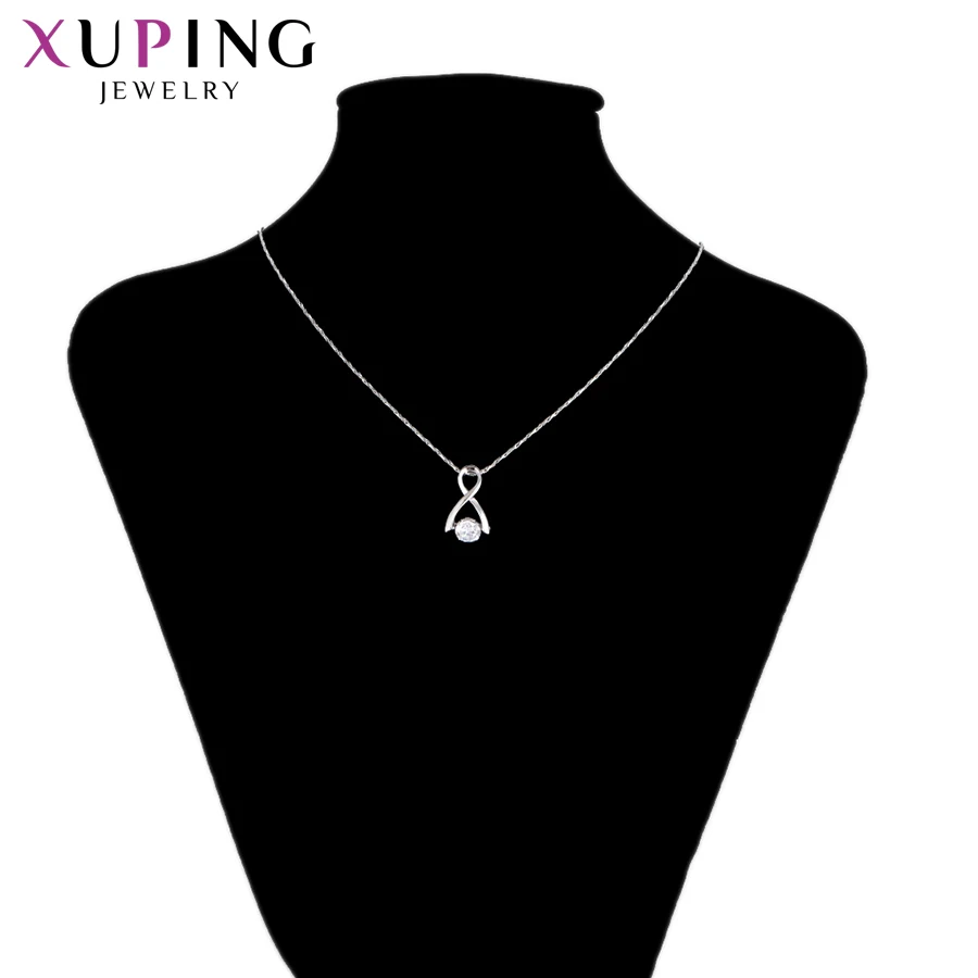 Xuping красочные геометрические окружающей меди Новое поступление Роскошные винтажные ожерелье для женщин ювелирные изделия подарки S215.4-46042
