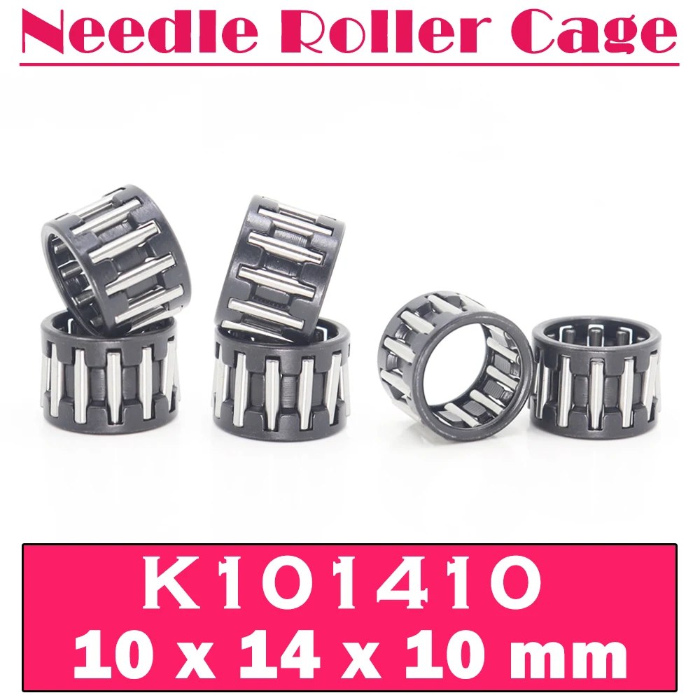 

K101410 Bearing ( 10 PCS ) 10*14*10 mm Radial Needle Roller Cage Assemblies K101410 29242/10 Bearings K10x14x10