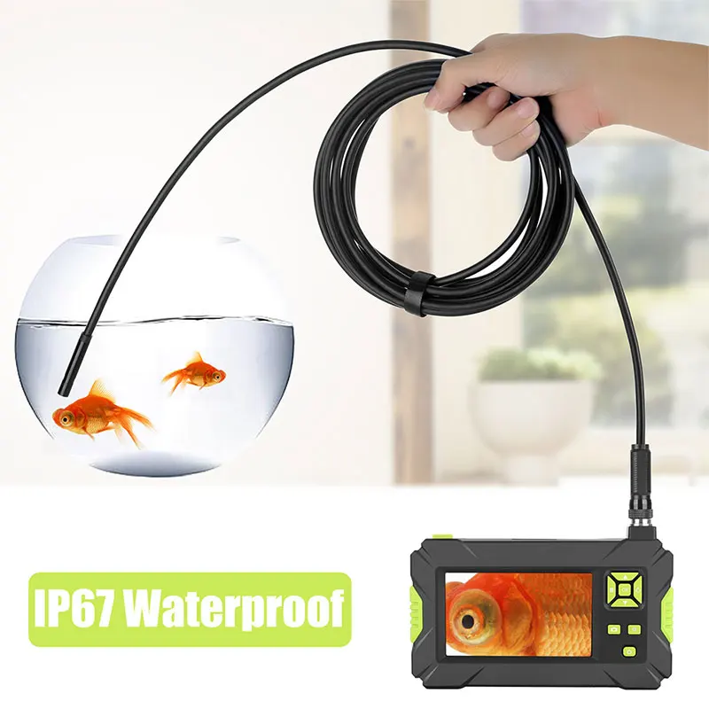 

Portable Visual Endoscope Microscope P30 Inspection Photos Ear Spoon Borescope Practical Endoscope Real-Time Video Waterproof