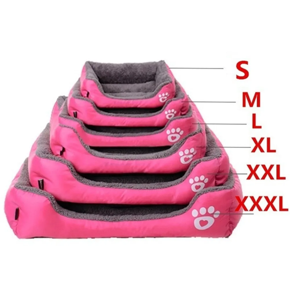 11 Color Large Dog Bed Puppy Cats Beds Multicolor Soft Waterproof Pets Sleeping Bed House Kennels Matt Pads S-XXL Size 11 Color Large Dog Bed Puppy Cats Beds Multicolor Soft Waterproof Pets Sleeping Bed House Kennels Matt Pads S-XXL Size
