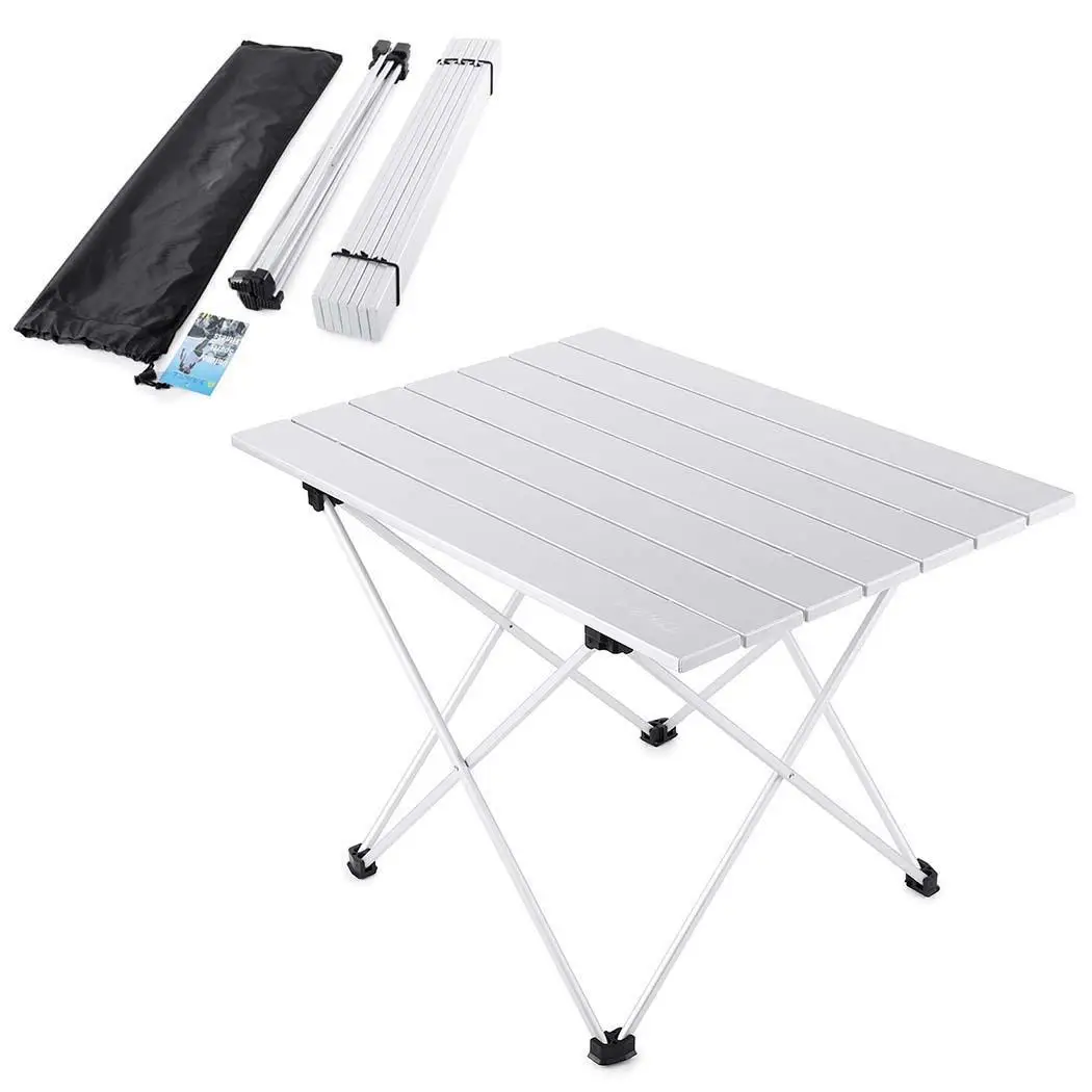 

4 Style Durable Portable Aluminum Alloy Folding Table Outdoor Barbecue Table For Home, Outdoor