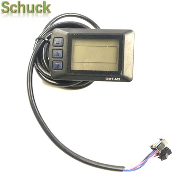 

Schuck EBIKE Display 24V36V48V OMT-M3 display for 24V36V48V Electric Bicycle Accessories bicycle computer lcd Display