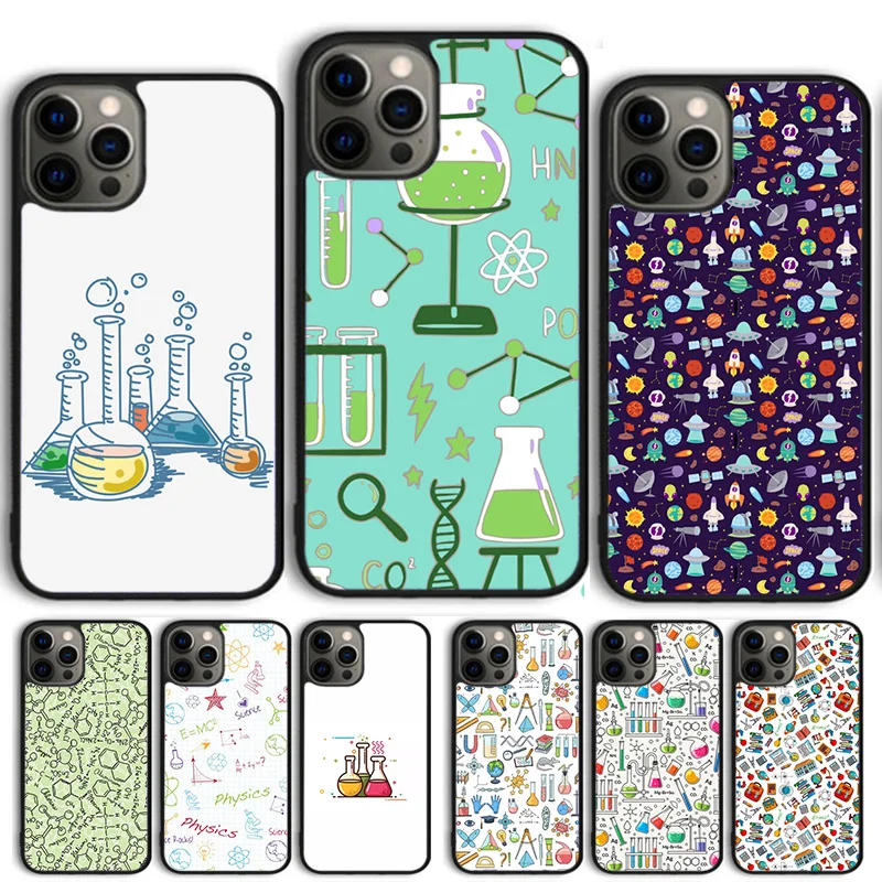 Scienza Studio Icona Custodia Per Telefono Cover Per Iphone 15 14 13 12 Pro Max Mini 11 Pro Max Xs X Xr 6S 7 8 Plus Se 2020 Coque Shell