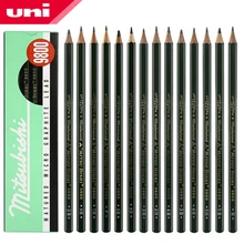 12 шт./партия Mitsubishi Uni 9800 рисовальные карандаши мульти-серого карандаши письменные принадлежности Офисная и школьные принадлежности