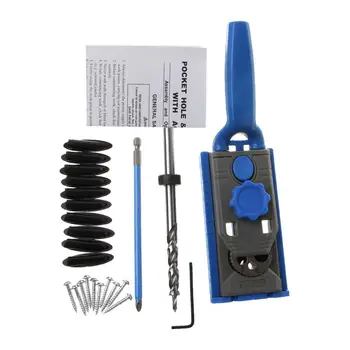

Woodworking Pocket Hole Jig Set Drill Guide Sleeve For Kreg Pilot Wood Hole Saw