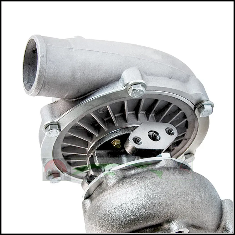 T3T4 T3 T4 T3T4 TO4E 5 bolt AR .63 comp AR .50 Oil cooled Turbo Turbine For Vehicle tuning Universal Cars 155-170kW (5)