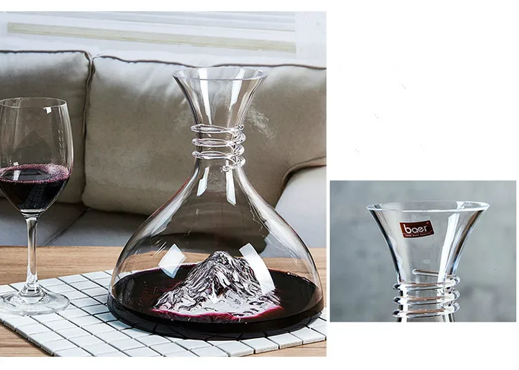 Креативный Айсберг графин ледяной графин бессвинцовый хрустальный стеклянный Декантер для красного вина винный графин высококачественный подарок
