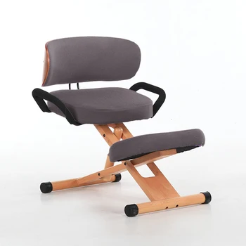 

High Quality Wooden Orthopedic Chair Solid Wood Children Adjustable Computer Chair Study Chair Lifting Anti-hump Anti-myopia