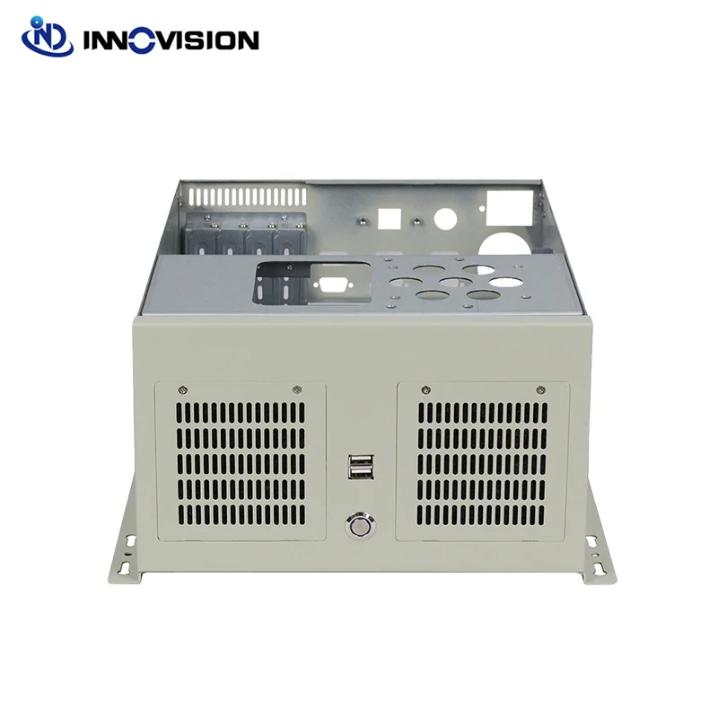 Suporte de Parede para Computador Industrial Chassis Ipc6204 Caixa para Sapatos Caixa Ipc Espaços Matx Placa Industrial - Imagem 2