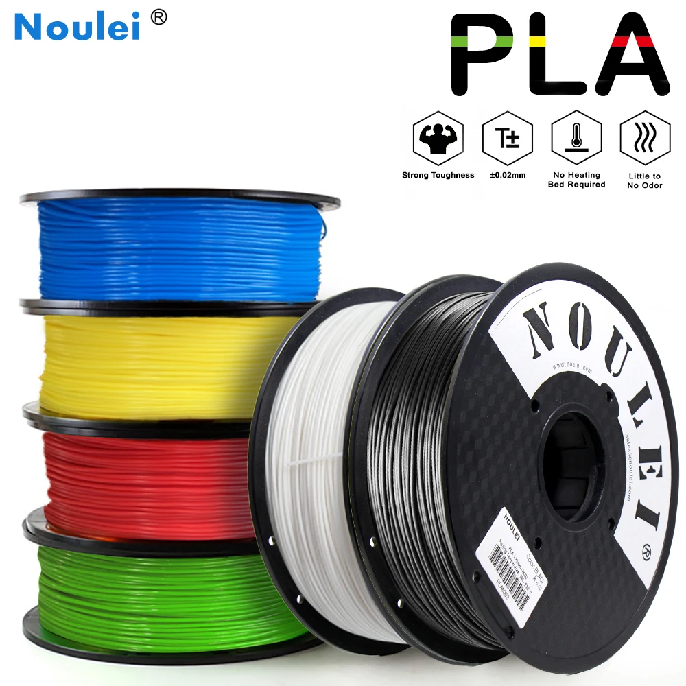 Нить для 3D принтера Noulei PLA 1 75 мм кг цветной высококачественный пластиковый
